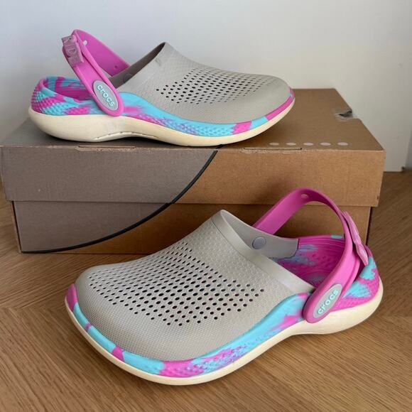 Crocs LiteRide 360 Marbled Clog- SZ Men 4- Women 6 - Picture 1 of 10
